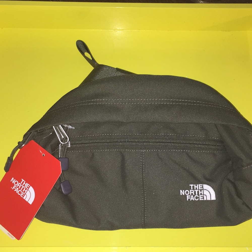 Army green North Face Fanny Pack/Bag